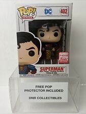 Funko POP  DC Super Heroes #402 Superman Metallic Imperial Palace Funko Excl. picture