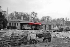 PHOTO  BLENHEIM & WOODSTOCK RAILWAY STATION OXON REMAINS 1961 GWR TERMINUS OF BR picture