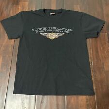 Harley Davidson Men’s Large Life Begins When You Get One Bluegrass Louisville KY picture