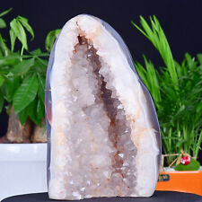 12.21LB Natural agate cave quartz crystal mineral specimen healing picture