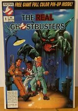 The Real Ghostbusters #1 Poster Intact.  2nd Appearance in Comics VF/NM picture
