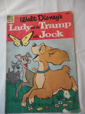 Walt Disney's LADY AND THE TRAMP WITH JOCK Four Color #629 DELL COMIC BOOK 1955 picture
