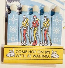 Feature Matchbook “The Bunny Hill” MCM Design Ski Bunny picture