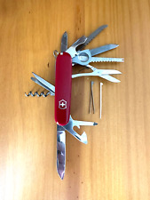 Victorinox Swiss Army Knife Red w/15 Tools picture