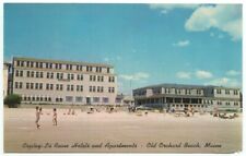 Old Orchard Beach ME Copley-La Reine Hotel & Apartments Postcard Maine picture