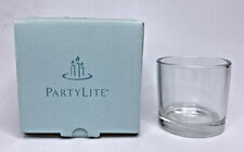 PartyLite Clear Straight Votive Holder Cup NIB PLB3/P7254G picture