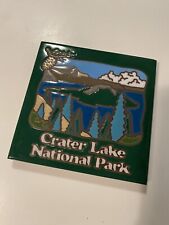Masterworks Hand  Crafted Art Tile Trivet Crater Lake National Park Hand Painted picture