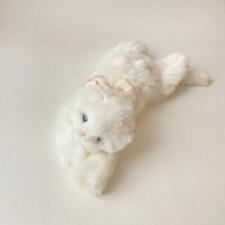 Retro white Persian cat stuffed toy rare plush doll  picture