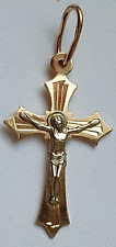 Orthodox cross gold 585 14K. Weight 0.74 g. New. picture