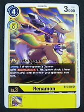 Renamon BT5-036 R Pre-Release Promo - Digimon Card #5PV picture
