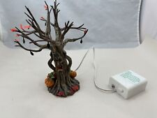 Dept 56 Village Accessory Halloween LIT SPOOKY TREE  2000 Works Great *No Box picture