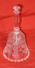 Vintage Crystal Bell with Frosted Hearts picture