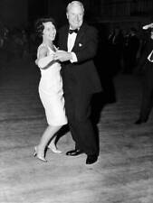 Edward Heath Mp Dancing With Mrs Dudley Baker 1963 Old Photo picture
