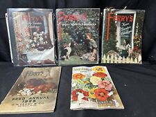 Vintage 5 Years  Ferry-Morse Seed Co. Catalogs 1905,1923,1936,1938,1939 picture