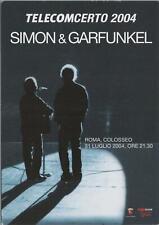 Postcard Simon & Garfunkel Concert Italy 2004 Coliseum  picture