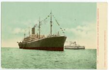 c1905 Washington Puget Sound Steamship Minnesota -served as Spanish Flu hospital picture