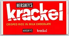 Hershey Pennsylvania~Hershey Foods Corp~Krackel Chocolate Bar~1960s Advertising picture