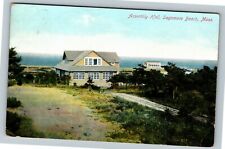 Sagamore Beach MA-Massachusetts, Assembly Hall, c1908 Vintage Souvenir Postcard picture