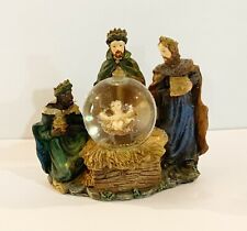 1 pc of Jesus Three Saints Congratulating the Birth of Jesus Christ Glass Ball S picture