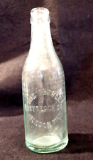Antique Eberle Beverage Company Jackson Michigan Beer / Soda Bottle Aqua picture