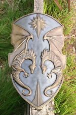 Medieval Steel Dragon Shield Knight Fantasy Game Of Thrones Shield picture