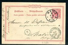 Germany - Mainz Postal Entire for Belgium in 1894 picture