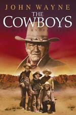 John Wayne in The Cowboys 1972 classic western artwork 24x36 Poster picture