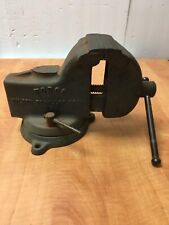Vintage Wilton Schiller Torco 4” Bench Vise Swivel Base no pipe jaws picture