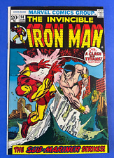 Invincible Iron Man #53 Comic Book 1st App Moondragon 1973 FN+ picture