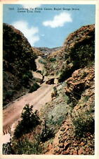 Priest Canon  Royal Gorge Drive  Canon City Colorado  Arkansas River Postcard picture