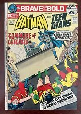 1971 Brave and the Bold #102 - Batman and Teen Titans picture