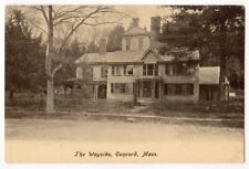 Concord Massachusetts c1905 The Wayside, historic home, vintage undivided back picture