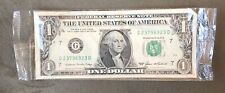 $1 Federal Reserve Note Series 1985 G Bill in Sealed Plastic Wrap picture