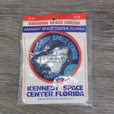 Lot of 2 Vintage Kennedy Space Center, Florida NASA Iron-On Patches NEW picture