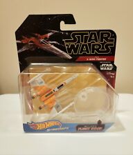 Hot Wheels Poe's Orange X-Wing Fighter Rise Of Skywalker Disney Star Wars picture