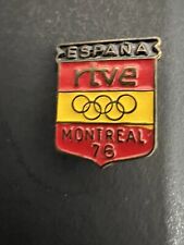 Vintage Olympic Games Montreal, 1976. vintage pin, badge, Spain picture