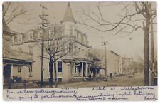 1906 RPPC Dallastown PA Commercial Hotel Historical Society York Postcard cv83 picture