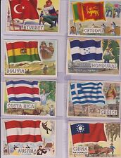 GRADEABLE 1956 Topps Flags~ PICK ONE/OR MULTIPLE CARDS GRADEABLE CARDS ADDED picture