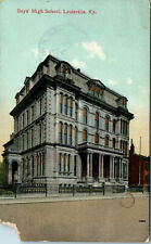 1908 Boys' High School Louisville Kentucky Postcard picture