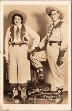 1940s Freaks RPPC Photo Postcard 