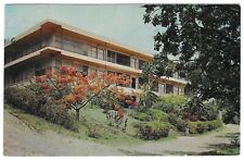 Vintage Virgin Islands Chrome Postcard The Scott Hotel St Thomas Sugar Estate picture