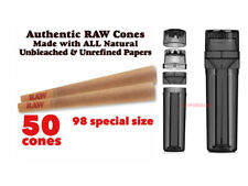 RAW cone 98 special Size cone classic(50PK)+filler grinder storage 3 in 1 picture