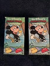 2 Walt Disney  Mickey Mouse Sculptured Soap By Ben Rickert 2 Vintage In Box picture