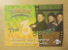 2005 Breygent The 3 Stooges Relics Curly Joe DeRita (Shirt Worn Material C 4) picture