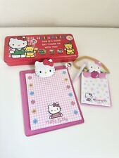90’s-03 Vintage Sanrio Hello Kitty Stationary Lot of 4 Items picture