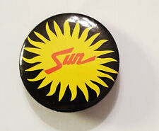 SUN Sun Power Pinback Button US Very Rare 1.25