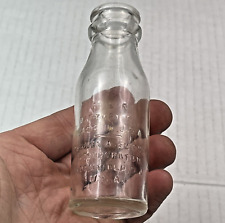Vintage Thomas Edison Battery Oil Glass Bottle Used for Old Liquid Acid Battery picture