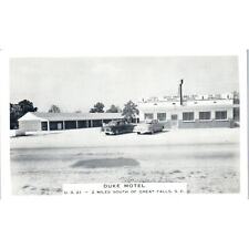 Duke Motel Great Falls South Carolina - Original Postcard TJ7-RP2 picture