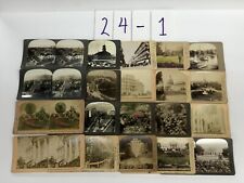 SVG24-1  Mixed Lot of 20 Stereoviews United States Cities, Places picture