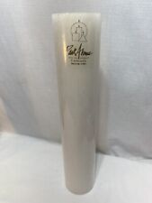 WHITE  PILLAR CANDLE 15” BY PARK AVENUE 15x3 SEALED WEDDING CHRISTMAS DECOR picture